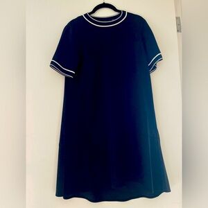 Rag & Bone Black Dress with White Trim